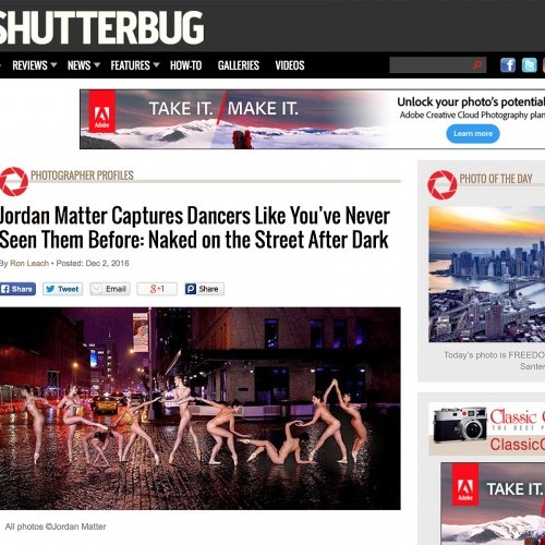 Dancers Like You’ve Never Seen Them Before: Naked on the Street After Dark