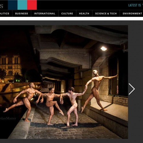 Dancers After Dark: Jordan Matter's stunning nude photo series under city lights