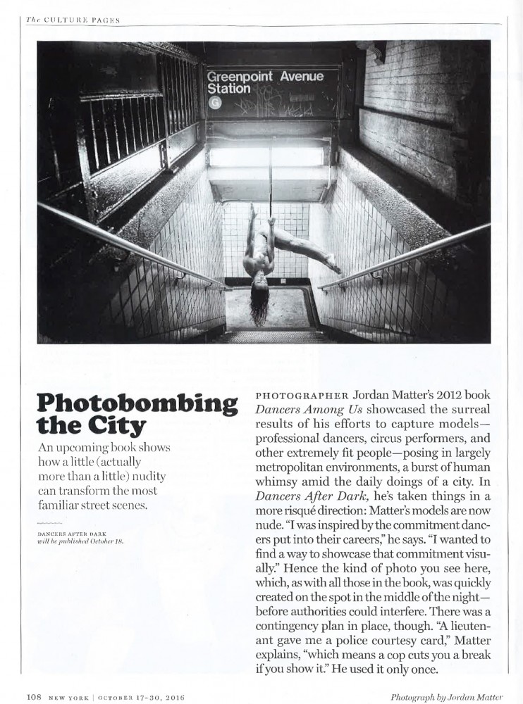 New York Magazine, October 2016, Photobombing the City